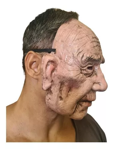 Máscara De Halloween Adulto Horror Velho Bruxa Assustadora Monstros De  Látex Festa De Cabeça De Carnaval Cosplay Maske Capacete