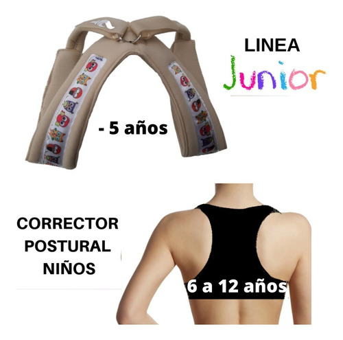Corrector Postural Niños Espalda Premium Agnovedades