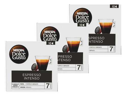 Combo 3 Caixas Nescafé Dolce Gusto / Espresso Intenso !!! 