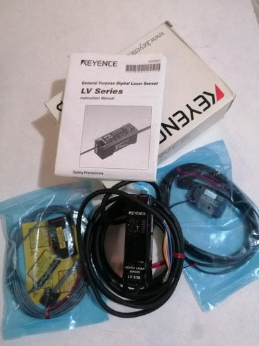 Amplificador Y Sensores Keyence Laser Digital Lv-51m Lv-h100