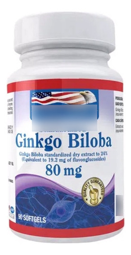 Ginko Biloba 80 Mg X 90 Capsula - Unidad a $656