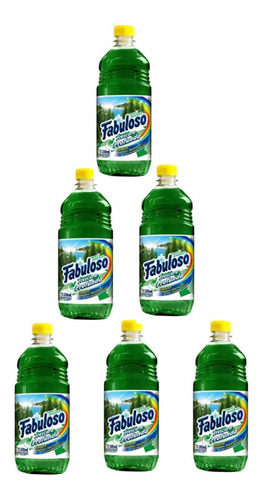 Fabuloso Frescura Profunda 500 Ml  / Pack 6 Pz