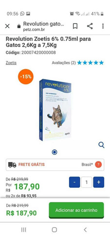Revolution 6% 3 Pipetas