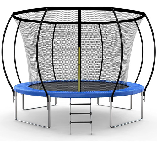 Trampolín Para Niños Con Recinto De Seguridad Neta De 14 Pie