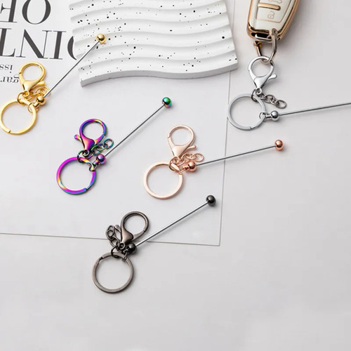 Llaveros Y Accesorios Con Cuentas Diy, 24 Piezas