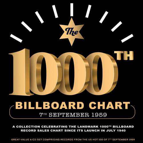 Cd: 1000 En La Lista Billboard, 7 De Septiembre De 1959 (var