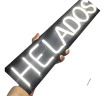 Comprar Cartel Neón Led - Helados - Vidriera - Consul Otros Rubros