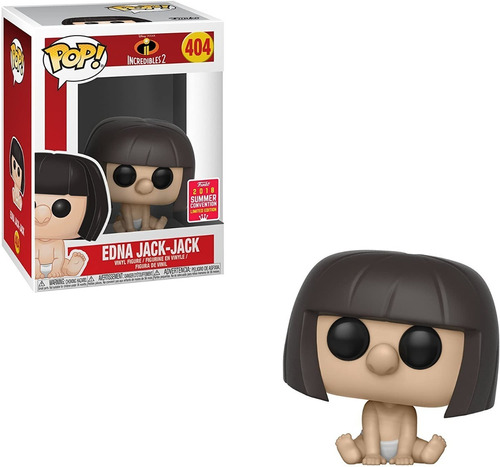 Pop! Los Increíbles 2: Edna Jack Jack (convention 2018)