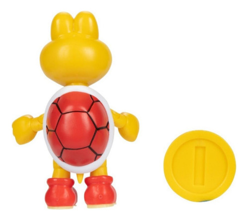 Nintendo Koopa Rojo De 10cm Super Mario Figura Articulada