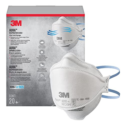 Mascarillas Antipolvo Respirador 3m Aura Particulate N95 920