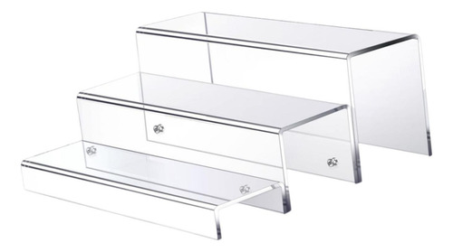 Soporte De Mesa Grande De Acrílico Transparente Con 3