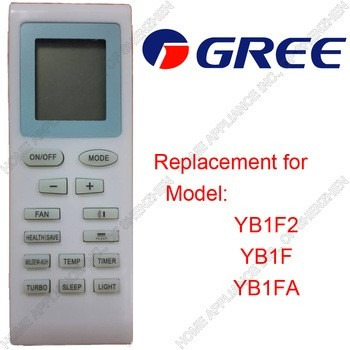 Controle Remoto Para Ar Condicionado Gree Yb1f2 Yb1f Yb1fa