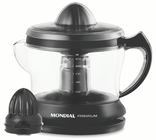 Espremedor Elétrico Mondial Premium E-02 1.25 L Preto Suco