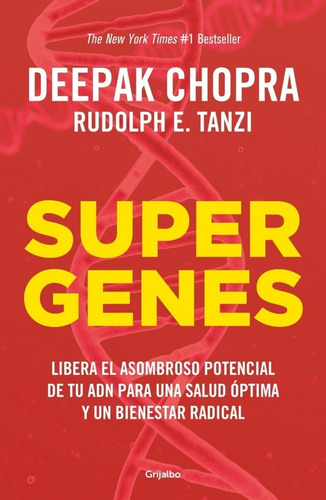 Libro Supergenes - Deepak Chopra - Libro Nuevo - Grijalbo