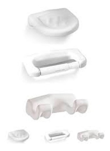Juego Accesorios Astro Bone (jabonera-papelera-gancho) 3pz C
