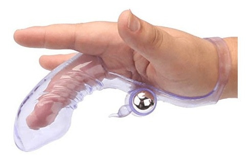 Funda Silicona Manos Dedos Masturbacion Con Vibrador