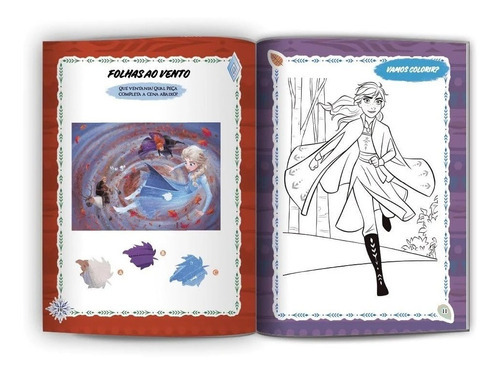 Explorando Aventuras Frozen 2, De Disney. Série Frozen 2 Editora Culturama, Capa Mole, Edição Culturama Em Português