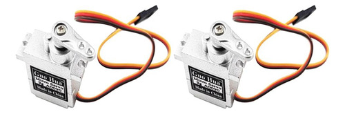 Engranaje De Dirección Servo Micro 2pc 9g Para Wpl 1:16 Rc