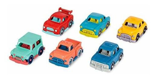 Wonder Wheels By Battat Toy Cars Juego De 6 Mini Vehículos R