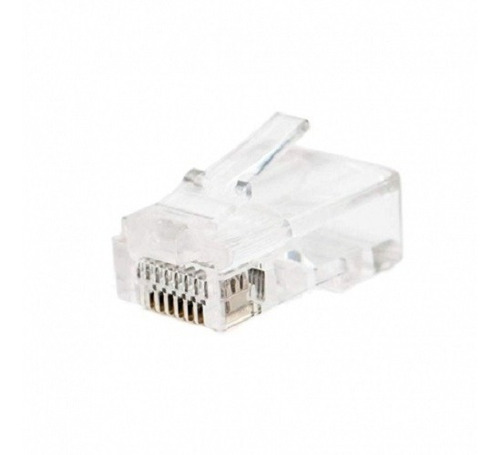 Conectores Rj-45 P/cable Utp Cat6 Mp-8p8c-6 100 Unidades