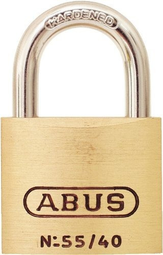 Abus 55/40 Sólido Candado De Latón Afinado Diferente - De Ac