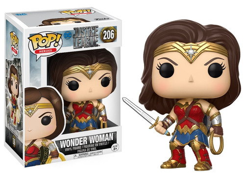 Figura de acción  Mujer Maravilla de Funko Pop! Heroes