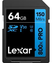 Comprar Tarjeta De Memoria Lexar Sd Xc 64 Gb 150 Mb\u002Fs Uhs-i V30 Pro