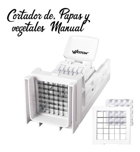 Cortador Manual De Papas Y Vegetales En Bastones 