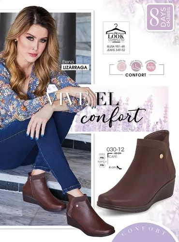 Botines cafes 2025 cklass
