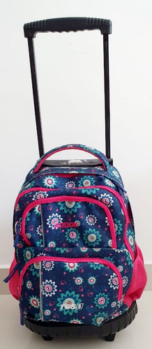 Kossok Mochila Carro Floreada - Impecable