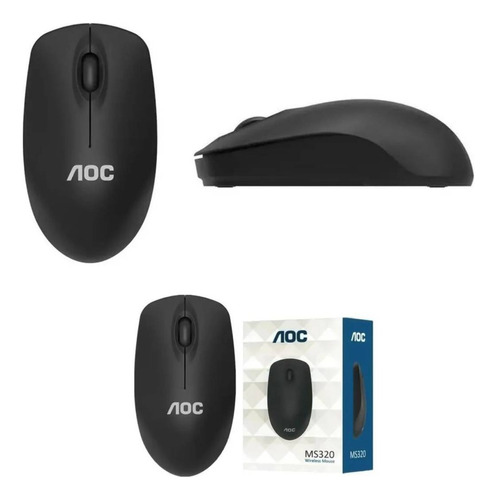 Mouse Inalambrico Aoc Ms320 1600dpi 2.4ghz