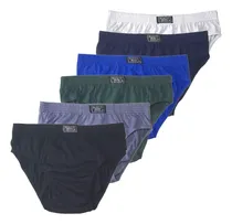 Comprar Calzoncillo De Hombre Pack X12 Slips Algodon Reforzado