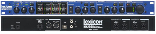 Reverb Delay Rack Lexicon Mx200 - En Stock - 12 Cuotas (Usado)