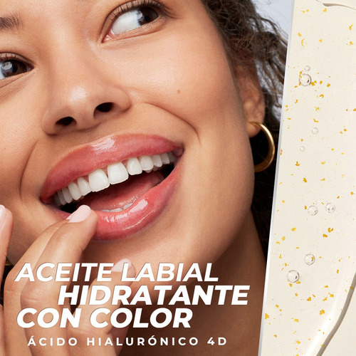 Sace Lady Aceite Labial Hidratante 4d Con Cambio De Color 04 Honey Glow