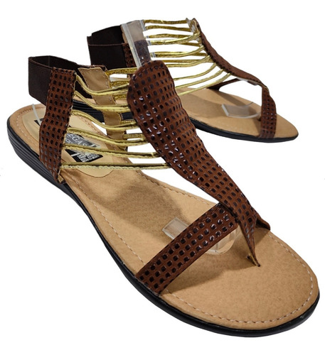 Imagen 8 de 9 de Huarache Dayana Ajustable Combinable Sandalia Pata De Gallo