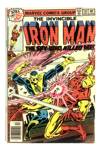 The Invincible Iron Man #117 - Marvel Comics 1978 Inglés