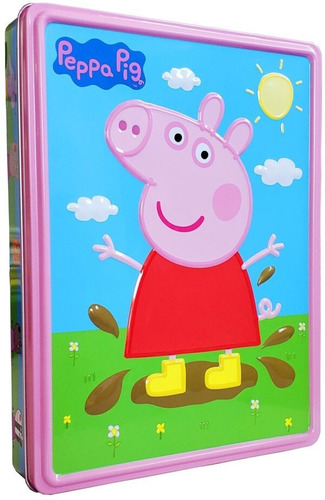 Peppa Pig Aventuras Enlatadas - Libros En Lata Y Stickers