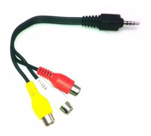 Imagen 1 de 1 de Cable Audio - Video Spica 4 Contactos A 3 Rca Tv Box Camara