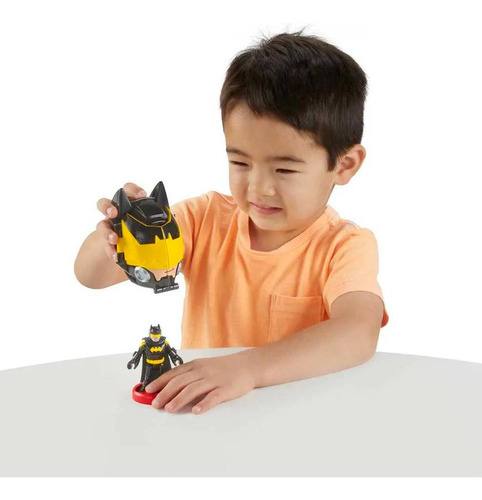Imaginext Batman Y Batwing Cambiadores De Cabeza