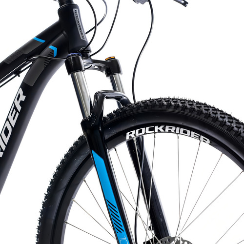 Bicicleta Mtb Aro 29 Rockrider Mountain Bike Freio Disco Cor Preto Tamanho Do Quadro M