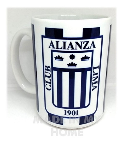 Imagen 1 de 1 de Taza Alianza Lima 15 Onzas Personalizada