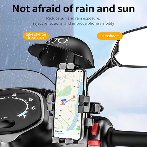 Soporte Para Teléfono Para Motocicleta, Soporte Para Scooter