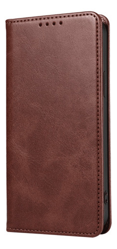 Funda Case Para Samsung S10e Flip Cover Marrón