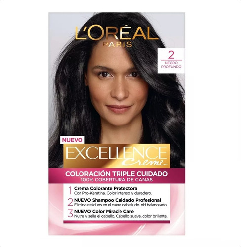 Kit Tintura Excellence Creme Loreal Paris 47g Varios Tonos