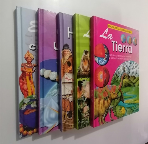 Enciclopedia Ilustrada Juvenil Libsa 5 Tomos