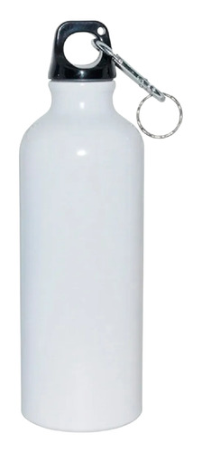 Botella De Aluminio Blanca De 750ml Con Arnes Para Sublimar 