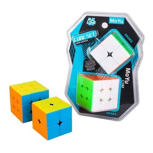 Imagen 2 de 8 de Set De Cubos Moyu De 2 Piezas