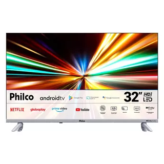 Smart Tv Ptv32g23agssblh 32'' Android 11 Led Philco 100/240v