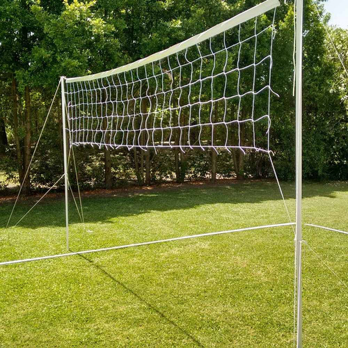 Cancha Futbol Tenis Voley Completa 6x3m Red Parantes Lineas - Resiste Lluvia Sol - Apto Cesped Arena
