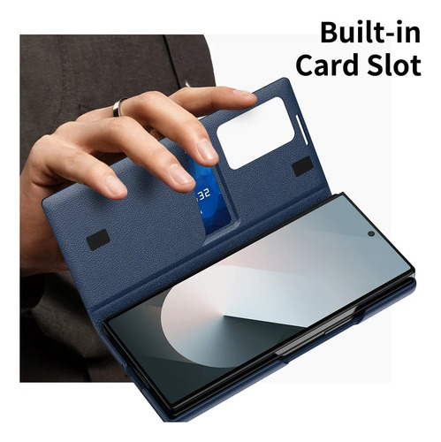 Fundas Para Samsung Galaxy Z, Plegable, 6/5/4/3, Funda De Teléfono Sin Tapa, Inteligente, Ventana En Z, Plegable, 4/3, Funda De Piel Oficial De La Mis